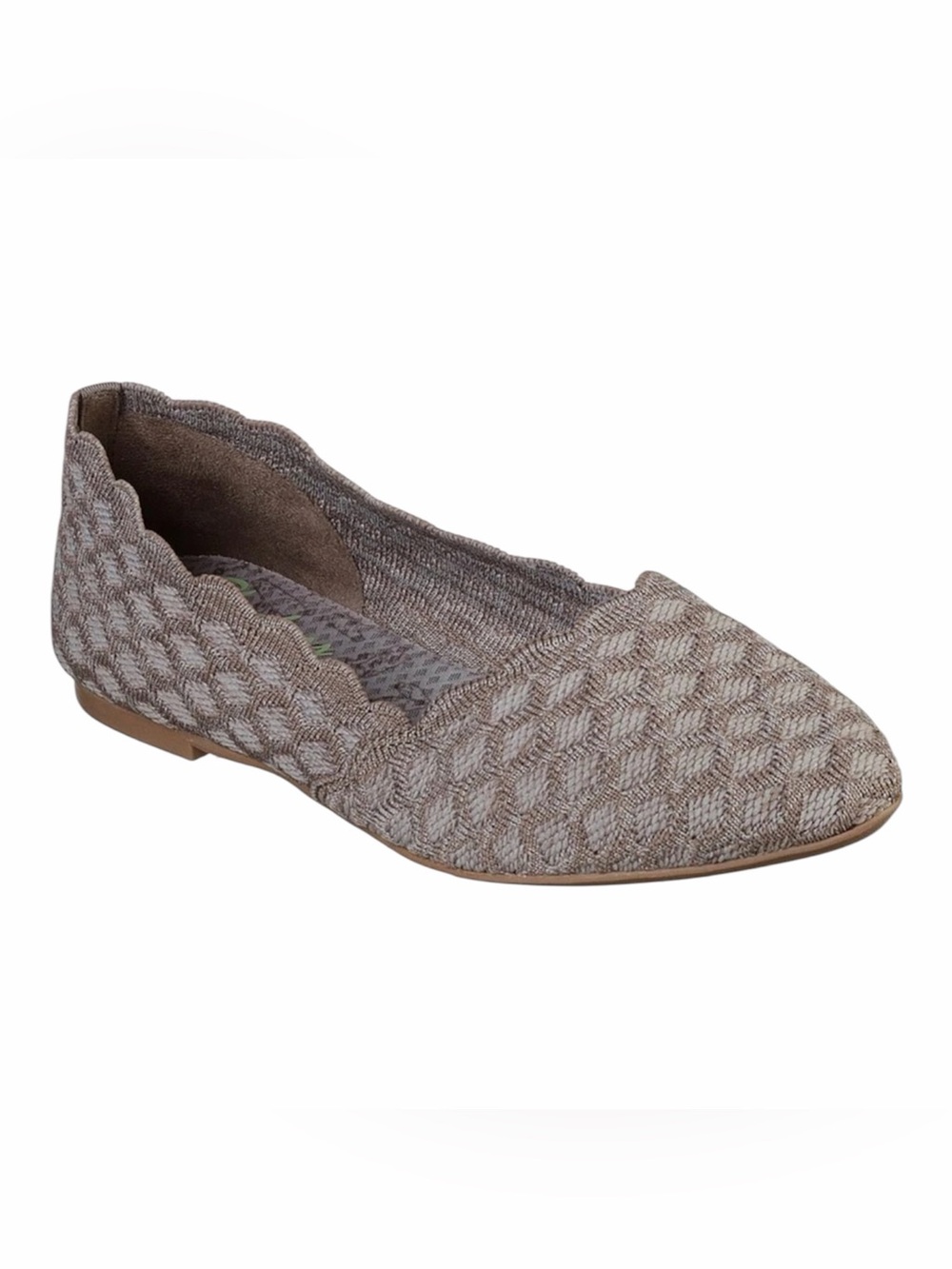 SKECHERS Cleo Honeycomb Flat Shoes